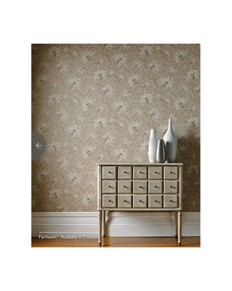 Papier peint FAIRHAVEN 1601-101-03 - 1838 WALLCOVERINGS