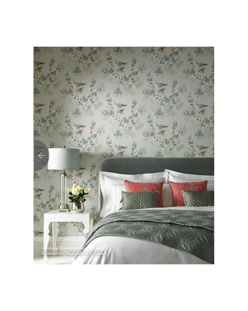 Papier peint ROSEMORE 1601-100-03 - 1838 WALLCOVERINGS