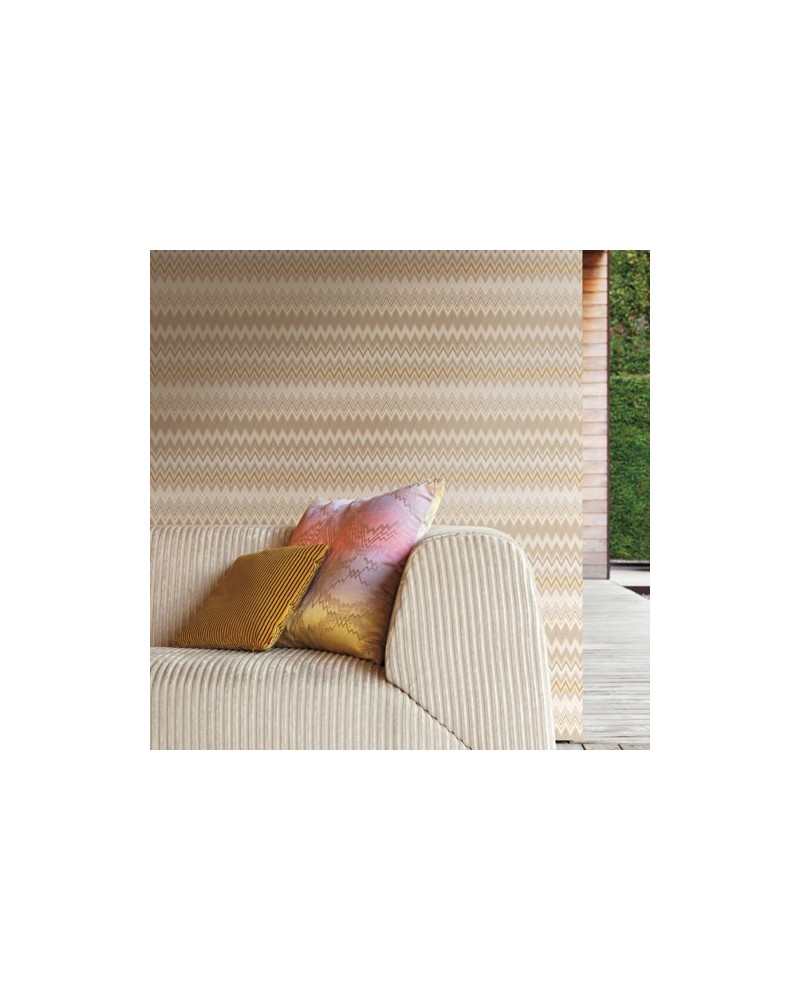 Carta da Parati ZIG ZAG MULTICOLORE-10063 - MISSONI HOME