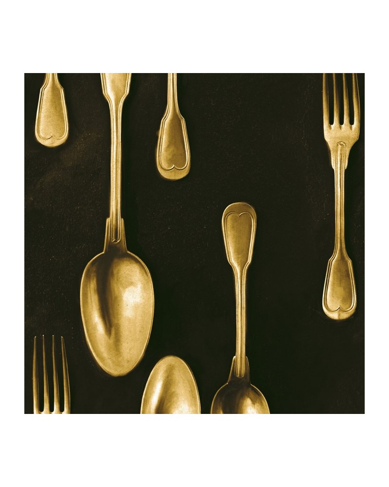 Wallpaper CUTLERY Brass WP20246 - MIND THE GAP