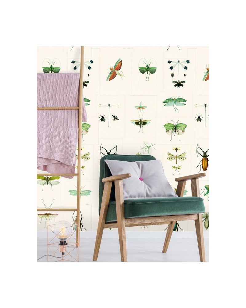 Papier peint ENTOMOLOGY Green WP20234 - MIND THE GAP