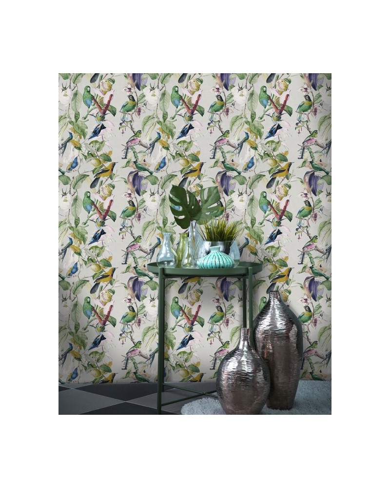 Wallpaper TROPICAL BIRDS WP20172 - MIND THE GAP