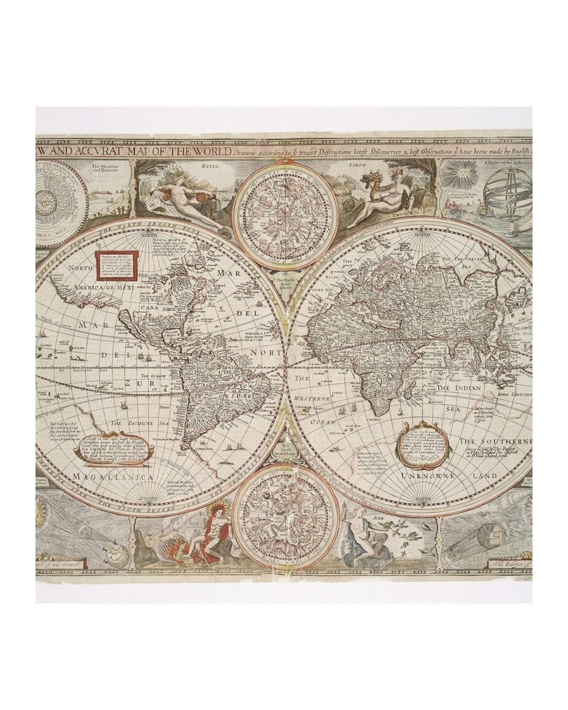 Papel Pintado 6500101 HISTORICAL MAP - COORDONNE