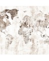 6500106 NEWSPAPER MAP SEPIA