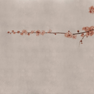 Wallpaper 6500308 BLOSSOM BRANCH PINK - COORDONNE