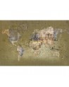 Wallpaper 6500109 NEWSPAPER MAP COLOR - COORDONNE