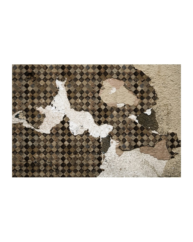 Wallpaper 6500310 TILES BROKEN WALL BROWN - COORDONNE