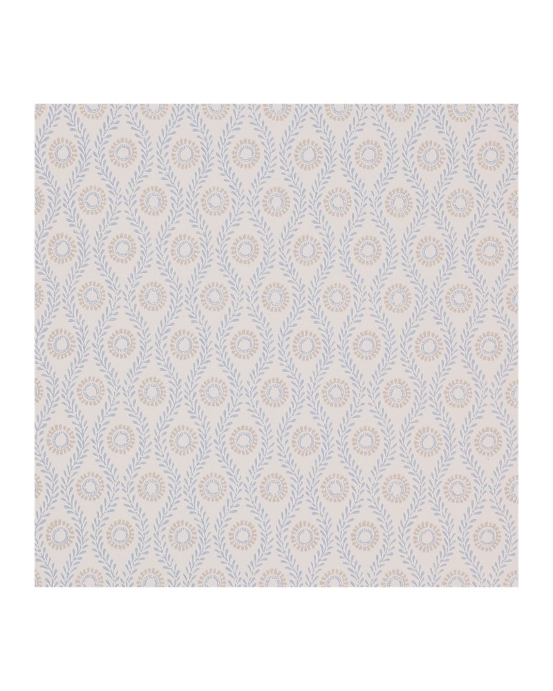 Papier peint CFW7176-03 SWIFT Blue - COLEFAX AND FOWLER