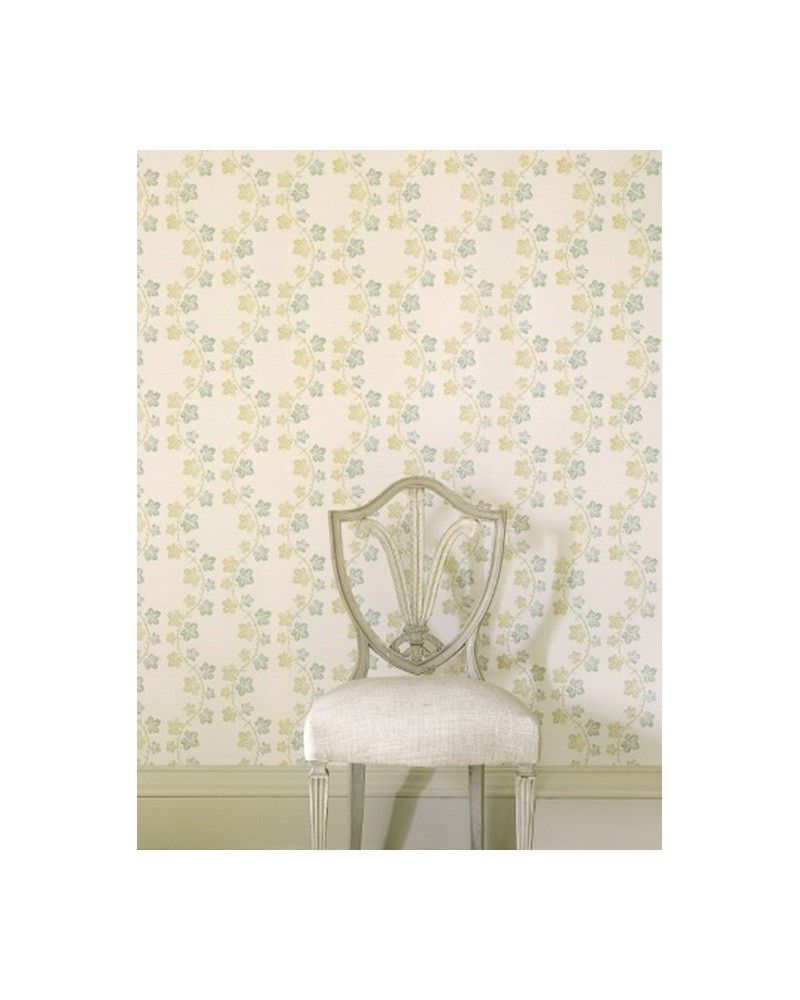 Papel de parede CFW7177-04 LOTTA Pale Aqua - COLEFAX AND FOWLER