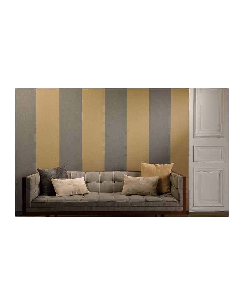 Papier peint GRANDE STRIPE 30025 - FLAMANT