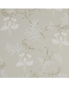 Wallpaper CFW7127-04 BELLFLOWER Silver - COLEFAX AND FOWLER