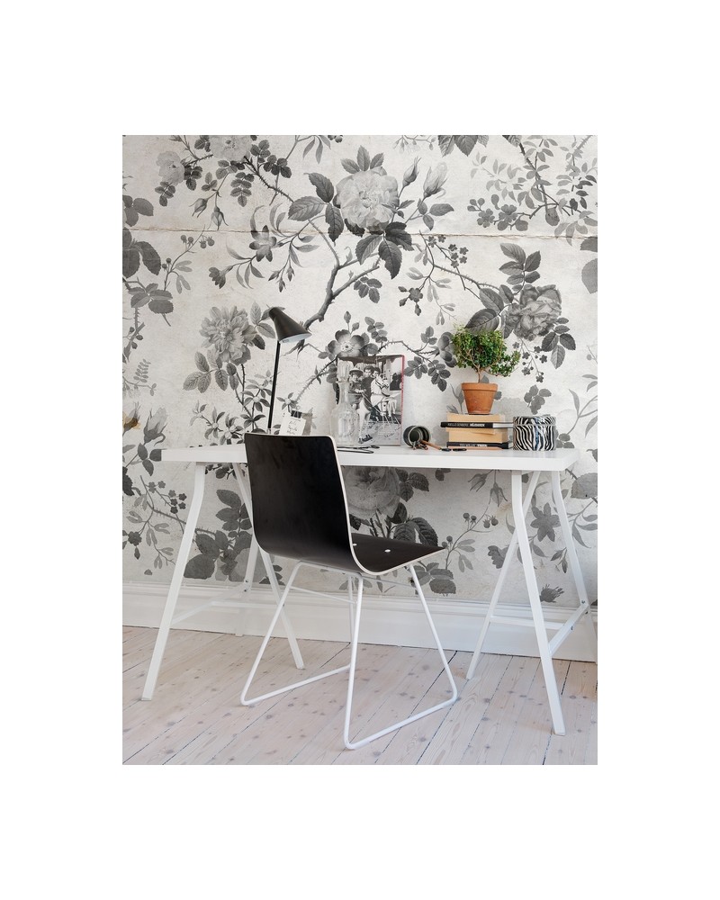 Papel Pintado R13072-5 ROSEGARDEN BLACK - REBEL WALLS