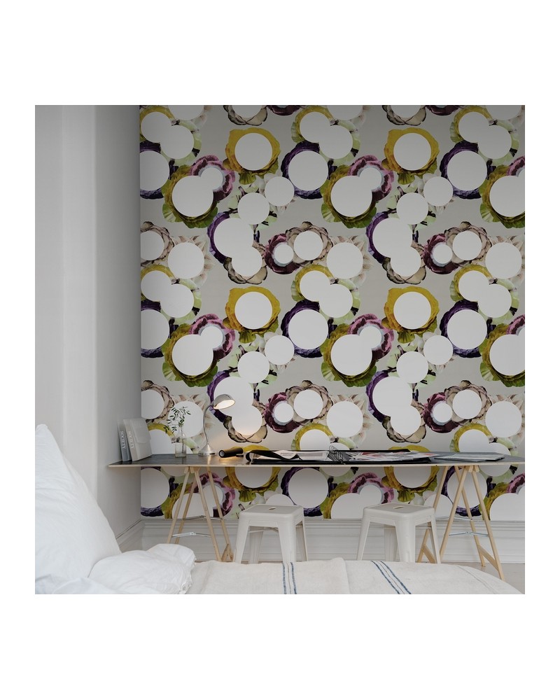 Papel Pintado R13102-6 FLOWER DOT VINTAGE - REBEL WALLS