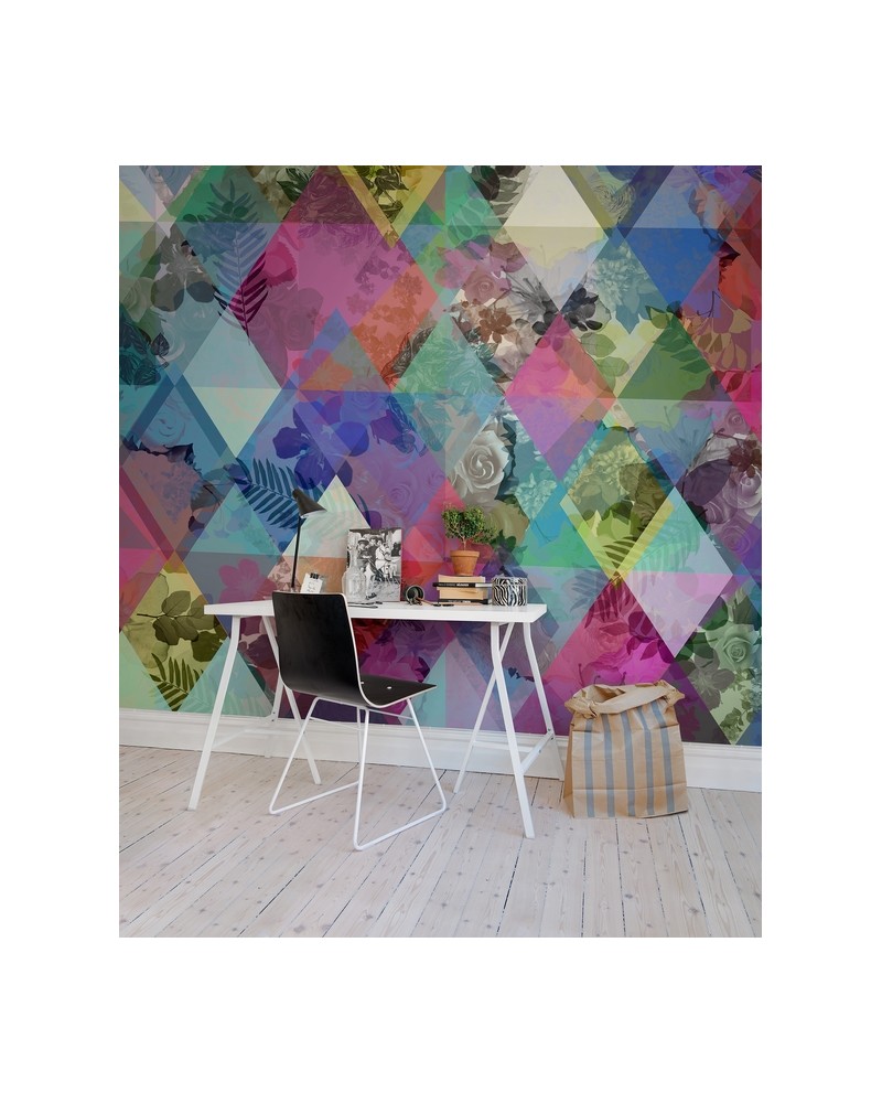 Wallpaper R13231-8 HARLEQUIN ROSES - REBEL WALLS