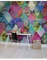 Papel de parede R13231-8 HARLEQUIN ROSES - REBEL WALLS