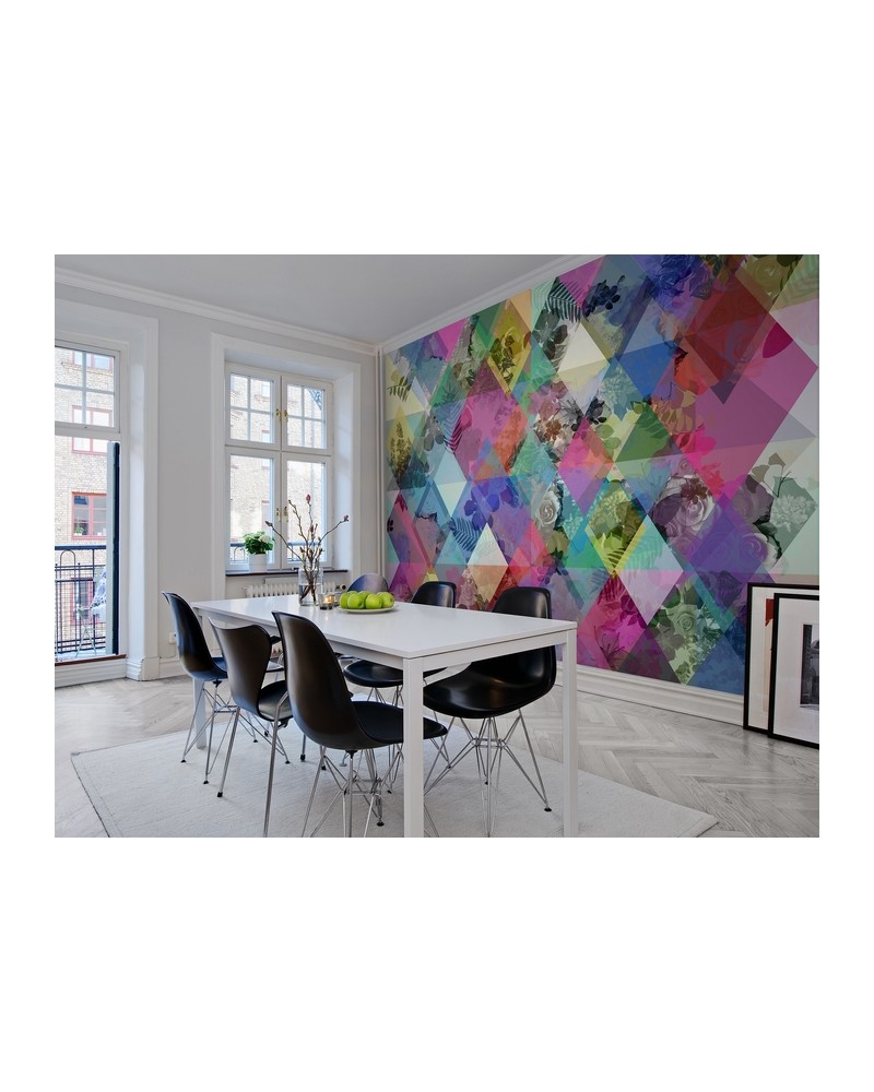 Papel de parede R13231-8 HARLEQUIN ROSES - REBEL WALLS