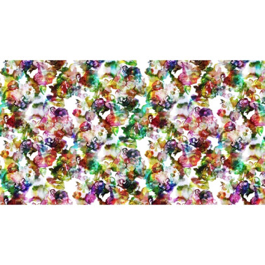 Papel Pintado R13121-6 LILY POND RAINBOW - REBEL WALLS