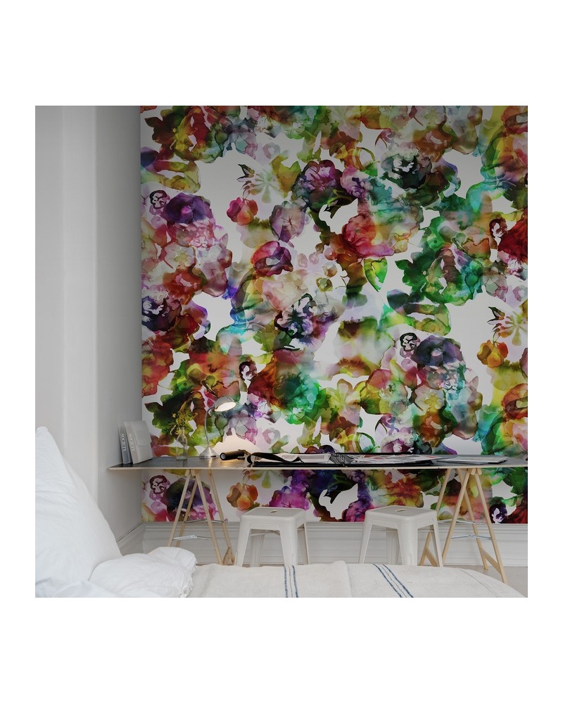 Carta da Parati R13121-6 LILY POND RAINBOW - REBEL WALLS