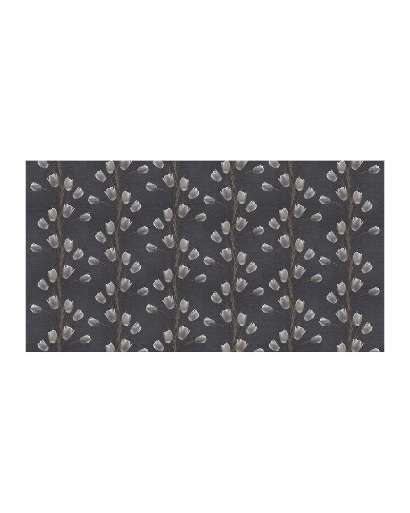 Papel de parede R13061-4 LA VIE EN TULIPE BLACK - REBEL WALLS