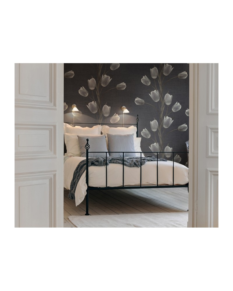 Papel de parede R13061-4 LA VIE EN TULIPE BLACK - REBEL WALLS