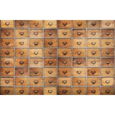 Carta da Parati 6800508 DRAWERS WOOD - COORDONNE