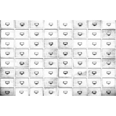 Carta da Parati 6800509 DRAWERS WHITE - COORDONNE