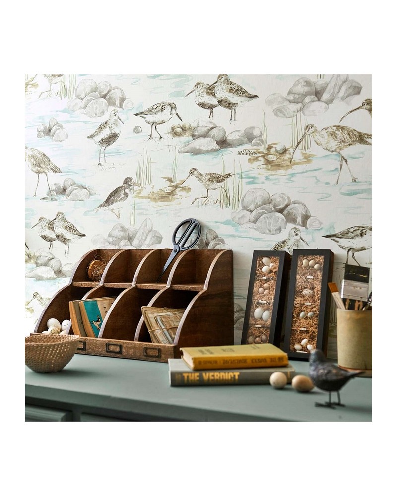 Papel de parede ESTUARY BIRDS DEBB216492 - Sanderson