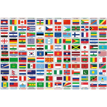 Papel de parede R10741 Flags of Sovereign States - REBEL WALLS