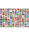 Papier peint R10741 Flags of Sovereign States - REBEL WALLS