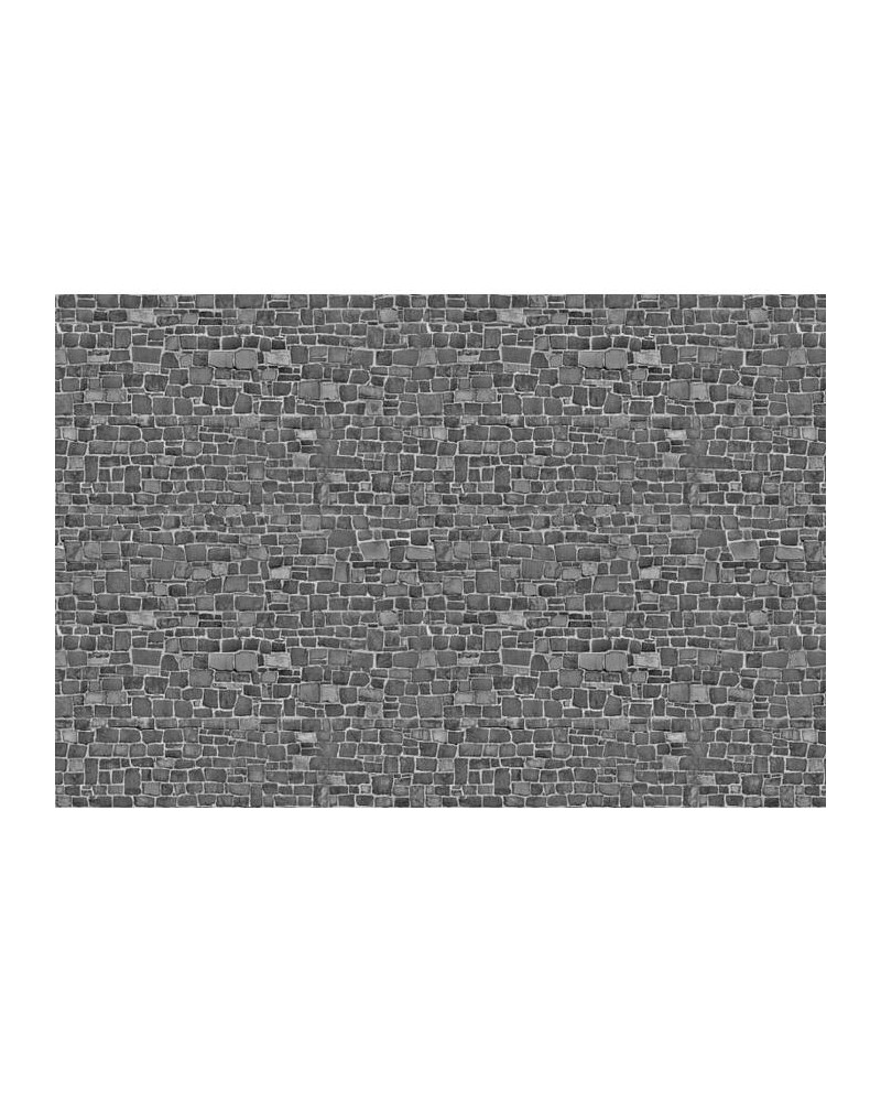 Papel Pintado R10872 Stonewall, black - REBEL WALLS