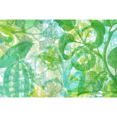 Papel de parede R12022 Jelly Belly Plants, green - REBEL WALLS