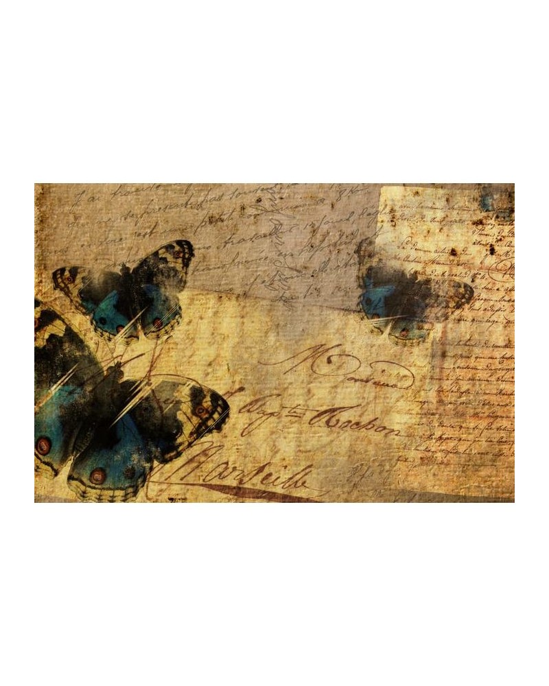 Papier peint R12121 Butterfly Letter - REBEL WALLS