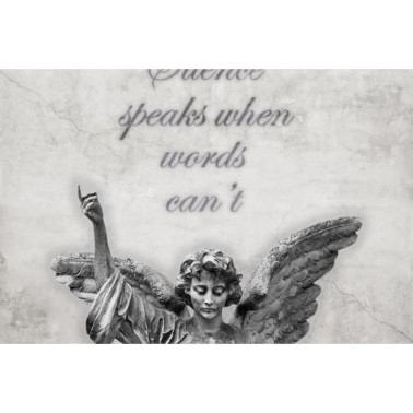 Papel de parede R12371 Angel, concrete - REBEL WALLS