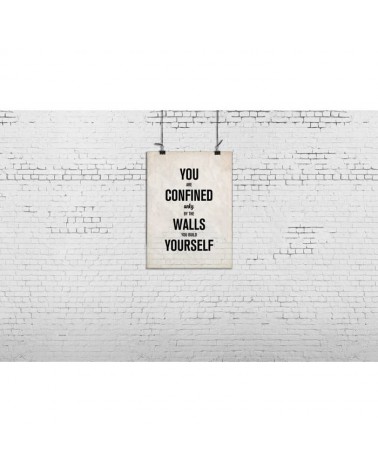 Papel Pintado R12404 Poster, brick wall - REBEL WALLS