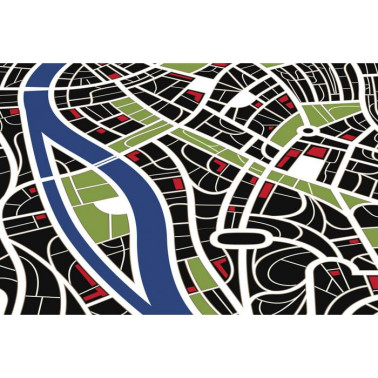 Papel de parede R12431 Roadways - REBEL WALLS