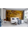 Papel Pintado R10191 Yellow Leafy Trees - REBEL WALLS