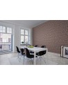 Papel de parede R10961 Brick Wall, red - REBEL WALLS