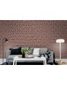 Papel Pintado R10961 Brick Wall, red - REBEL WALLS