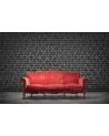 Papier peint R10962 Brick Wall, black - REBEL WALLS