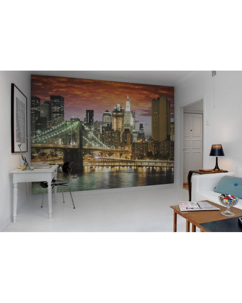 Papel de parede R11651 Brooklyn Bridge - REBEL WALLS