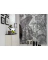 Wallpaper R12023 Jelly Belly Plants, black & white - REBEL WALLS