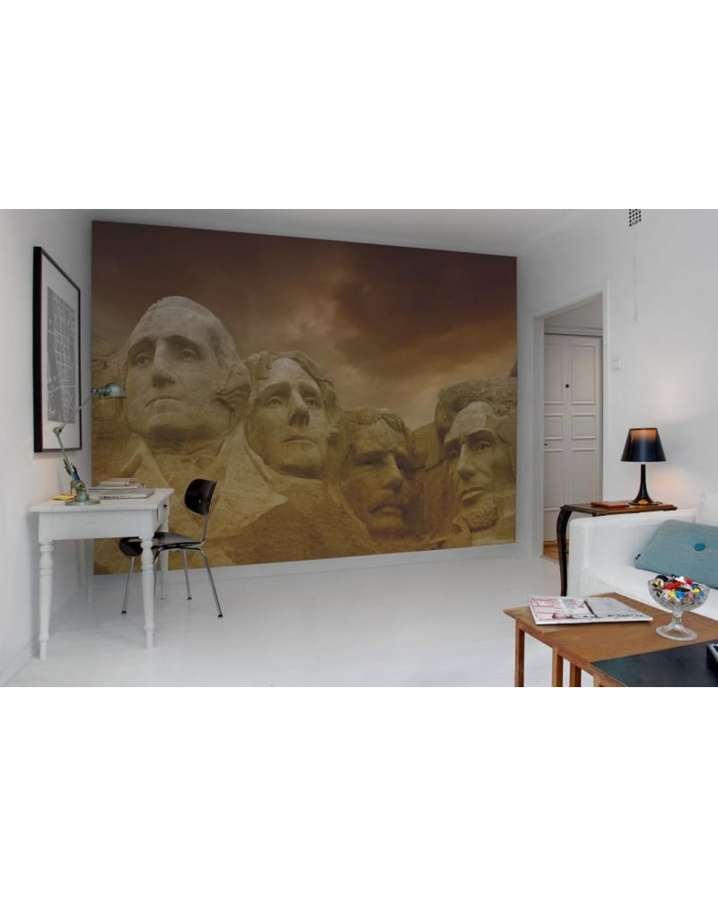 Wallpaper R12181 Rushmore - REBEL WALLS