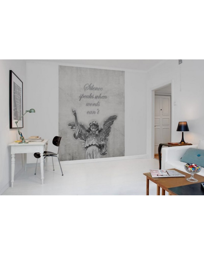 Papier peint R12371 Angel, concrete - REBEL WALLS