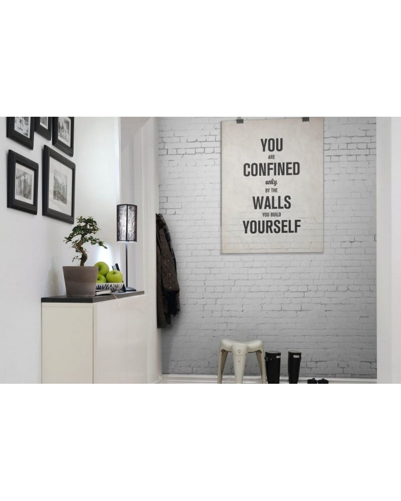 Papel Pintado R12404 Poster, brick wall - REBEL WALLS