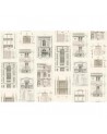 Wallpaper R12731 Architect, Vintage - REBEL WALLS