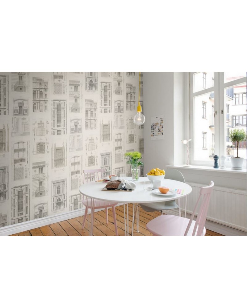 Wallpaper R12731 Architect, Vintage - REBEL WALLS