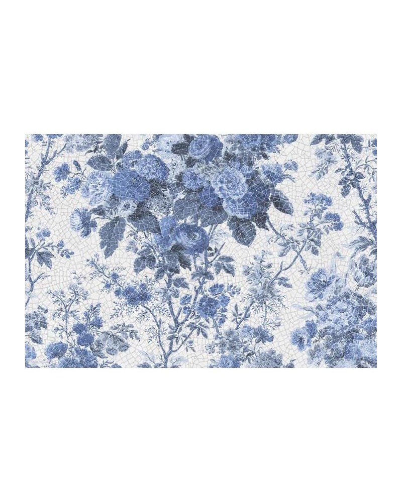 Papel Pintado R13255 Porcelain, Blue - REBEL WALLS