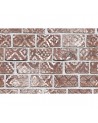 Papel Pintado R15231 Decorated Bricks, Red - REBEL WALLS