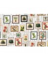 Papel de parede R15321 Cactus Wall Art - REBEL WALLS