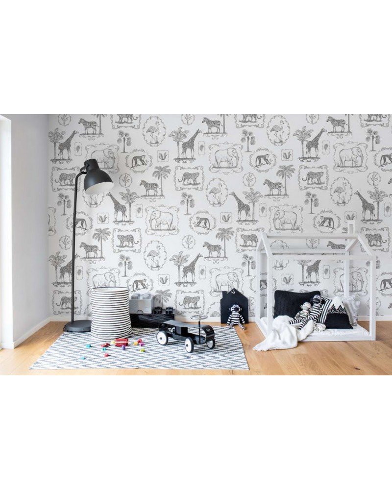 Papel Pintado R15271 Animal Party - REBEL WALLS